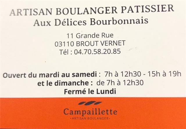 boulangerie brout vernet